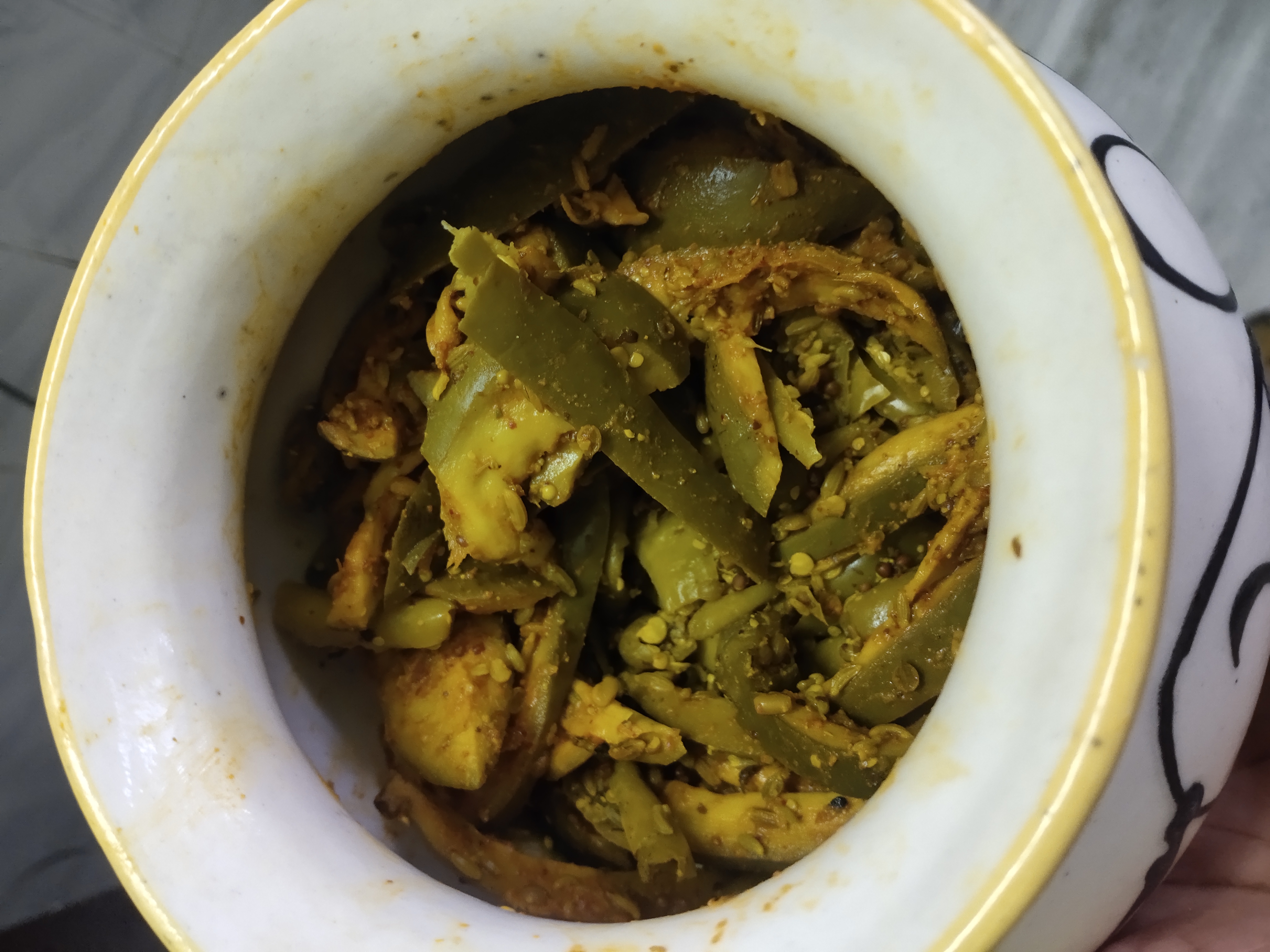 आम मिर्च निंबू mix