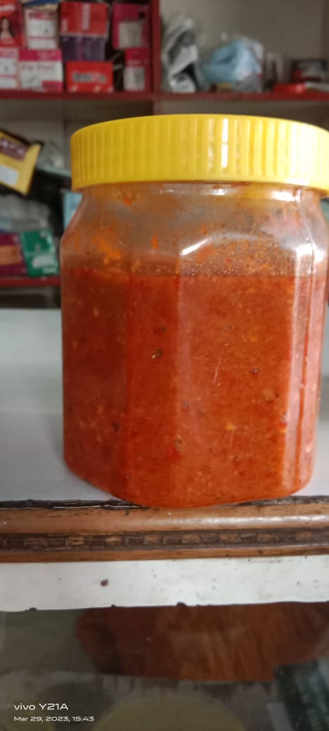Kachi haldi ka aachar 
