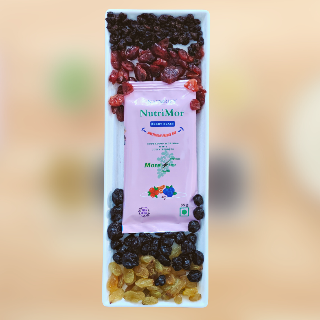 NutriMor Berry blast multigrain energy bar