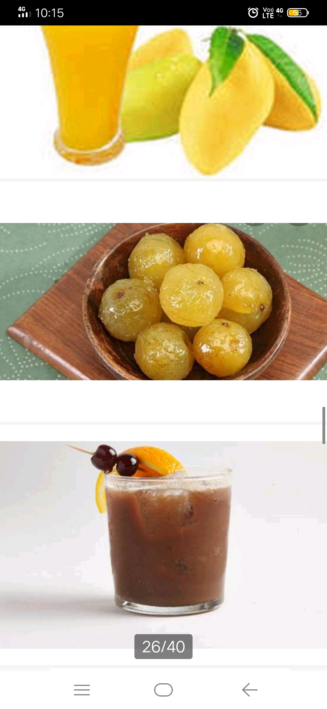 Amla pickles and murabba
