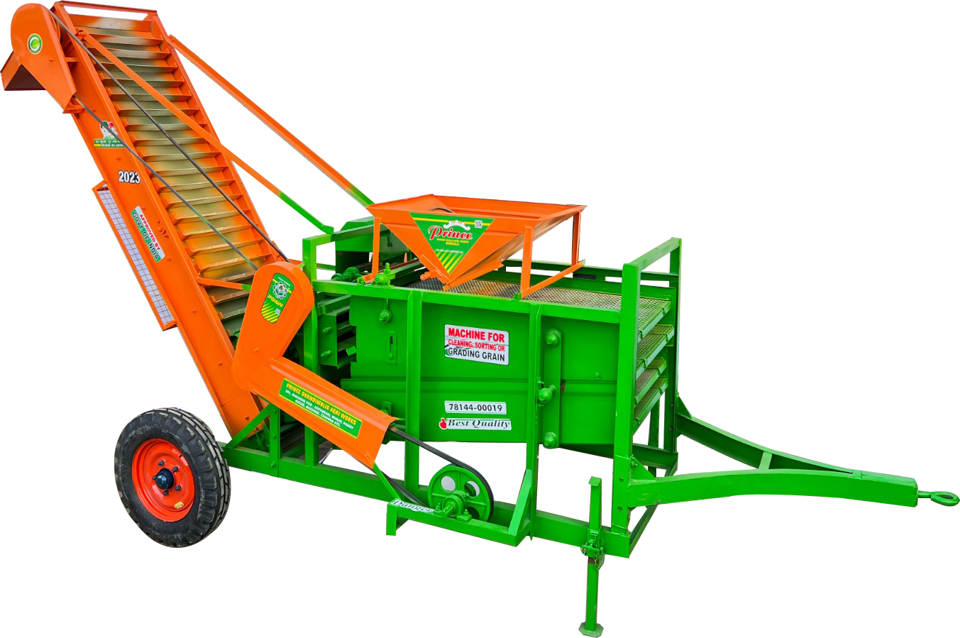 multi grain cleaner with PTO system 